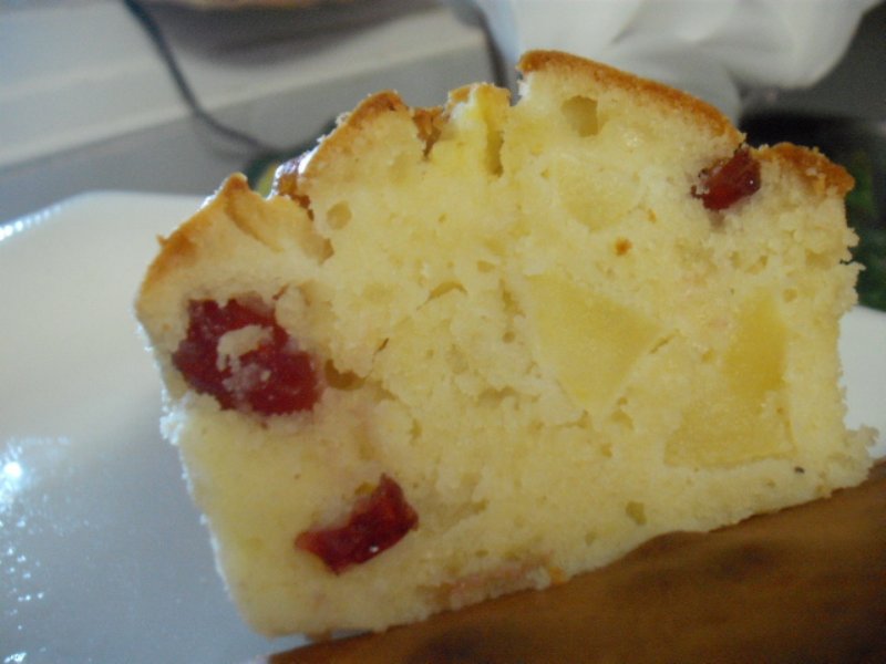 dscf4349 800x6001 - עוגת תפוחים גבינה ופירות יבשים