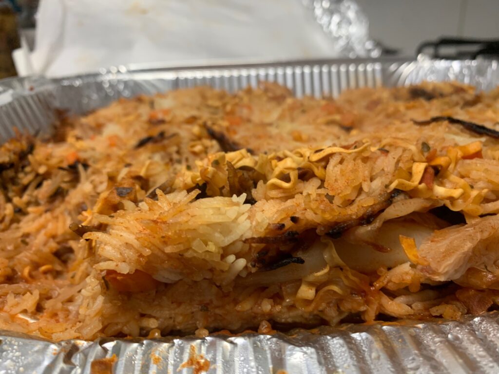 כרוב ואורז בשכבות אפוי אורז 4 1024x768 - כרוב ואורז בשכבות אפוי